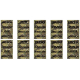 Ammo Label Stickers 5.56 7.62x39 300BLK .45ACP 9MM .223REM .380 - Military Overstock