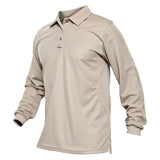 Quick Dry Tactical Long Sleeve Collared Shirt - Military Overstock