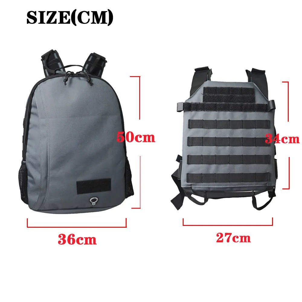 Quick Release Plate Carrier Backpack Military Overstock