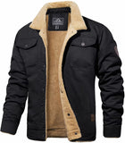 Sherpa Lined Trucker Jacket - Military Overstock