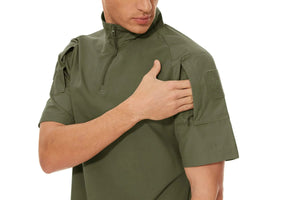 Short Sleeve 1/4 Zip Tactical Thermal - Military Overstock