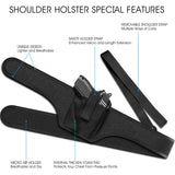 Underarm Gun Holster with Bullet Clip Sleeve - Military Overstock