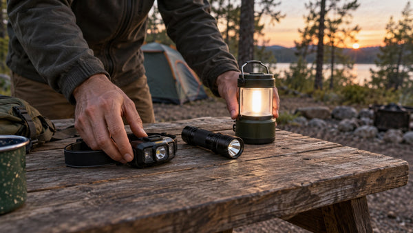 How to Set Up Camp Lighting Before Sunset