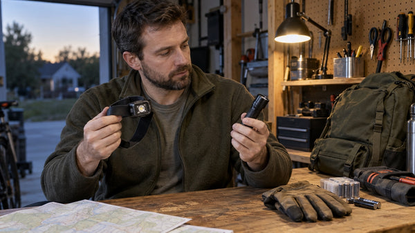 Headlamp vs. Flashlight: Choose the Right Light for the Job