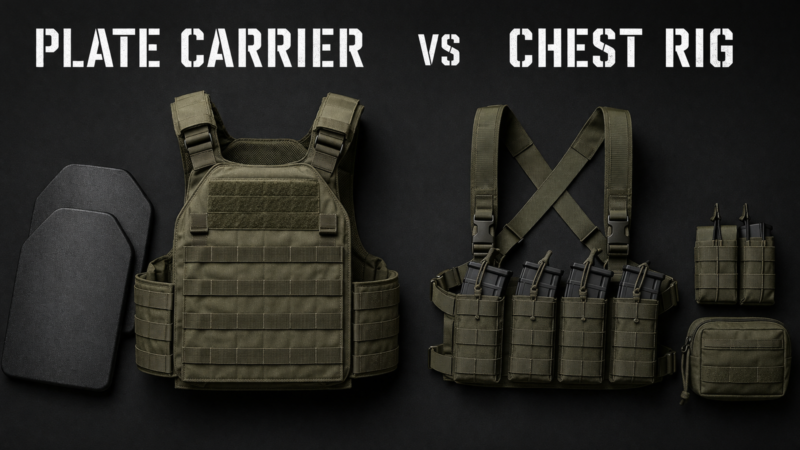 Plate Carrier vs Chest Rig: Which One Do You Actually Need?