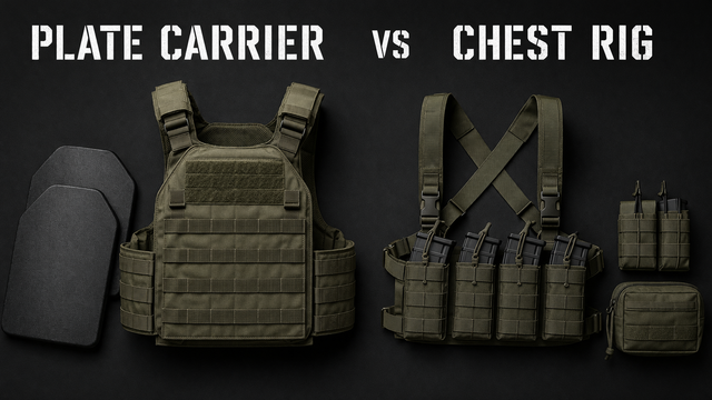 Plate Carrier vs Chest Rig: Which One Do You Actually Need?