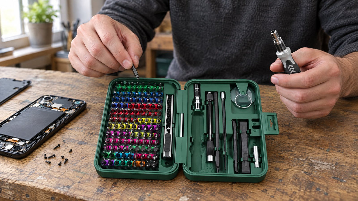 Precision Screwdriver Bit Types: How to Identify and Choose the Right Bit