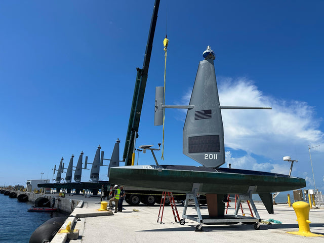 Saildrone's 170-Foot 'Spectre' Drone Ship Enters Navy's Unmanned Vessel Competition