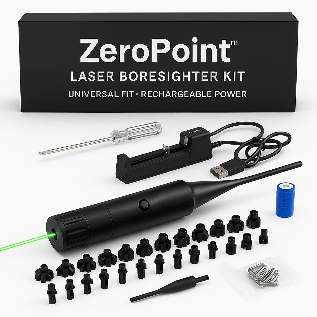 ZeroPoint™ Laser Boresighter Kit – Universal Fit with Rechargeable Power