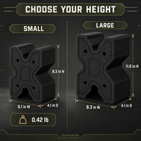 Thumbnail for TacSight™ X-Block Tactical Bipod Shooting Rest - Lightweight Firearm Stabilizer