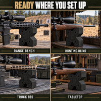 Thumbnail for TacSight™ X-Block Tactical Bipod Shooting Rest - Lightweight Firearm Stabilizer