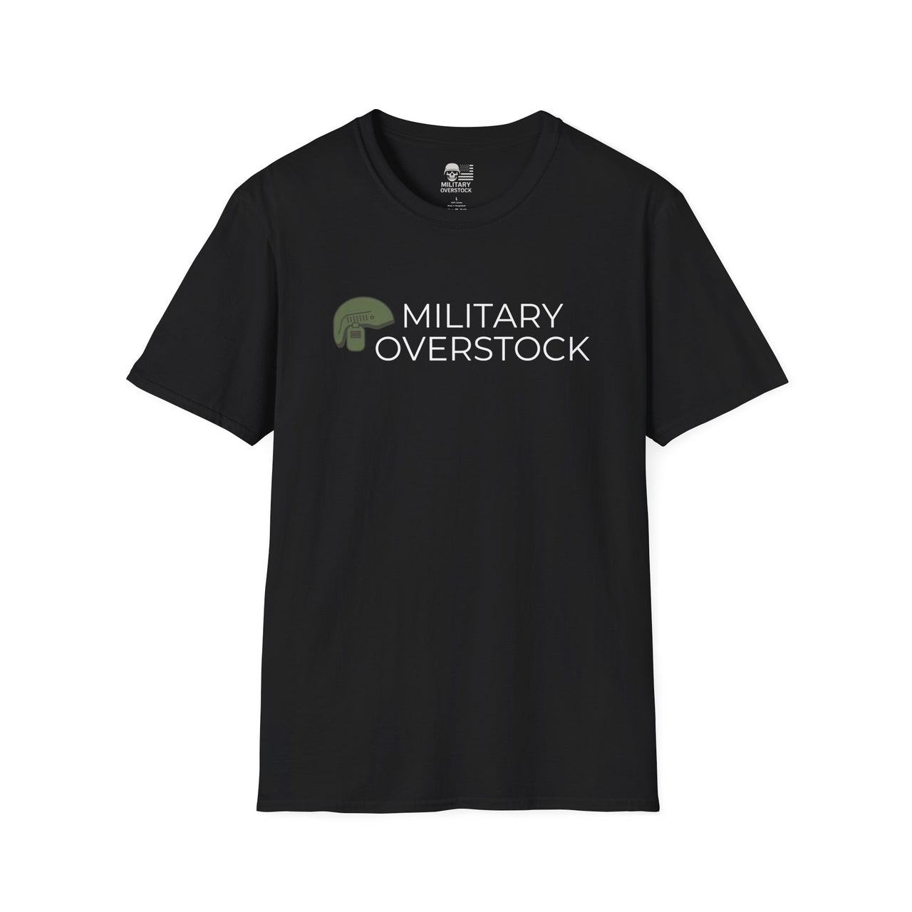 Military Overstock™ Logo T-Shirt – Softstyle Comfort. Hardline Attitude.