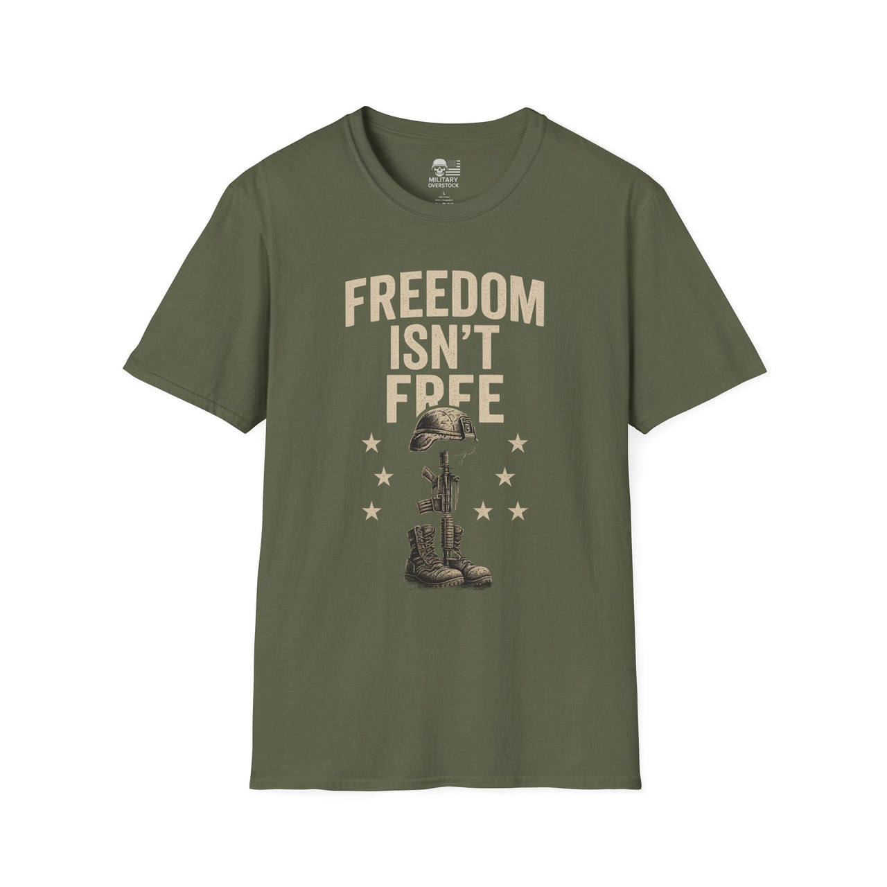 Freedom Isn't Free T-Shirt - Patriotic Military Graphic Tee