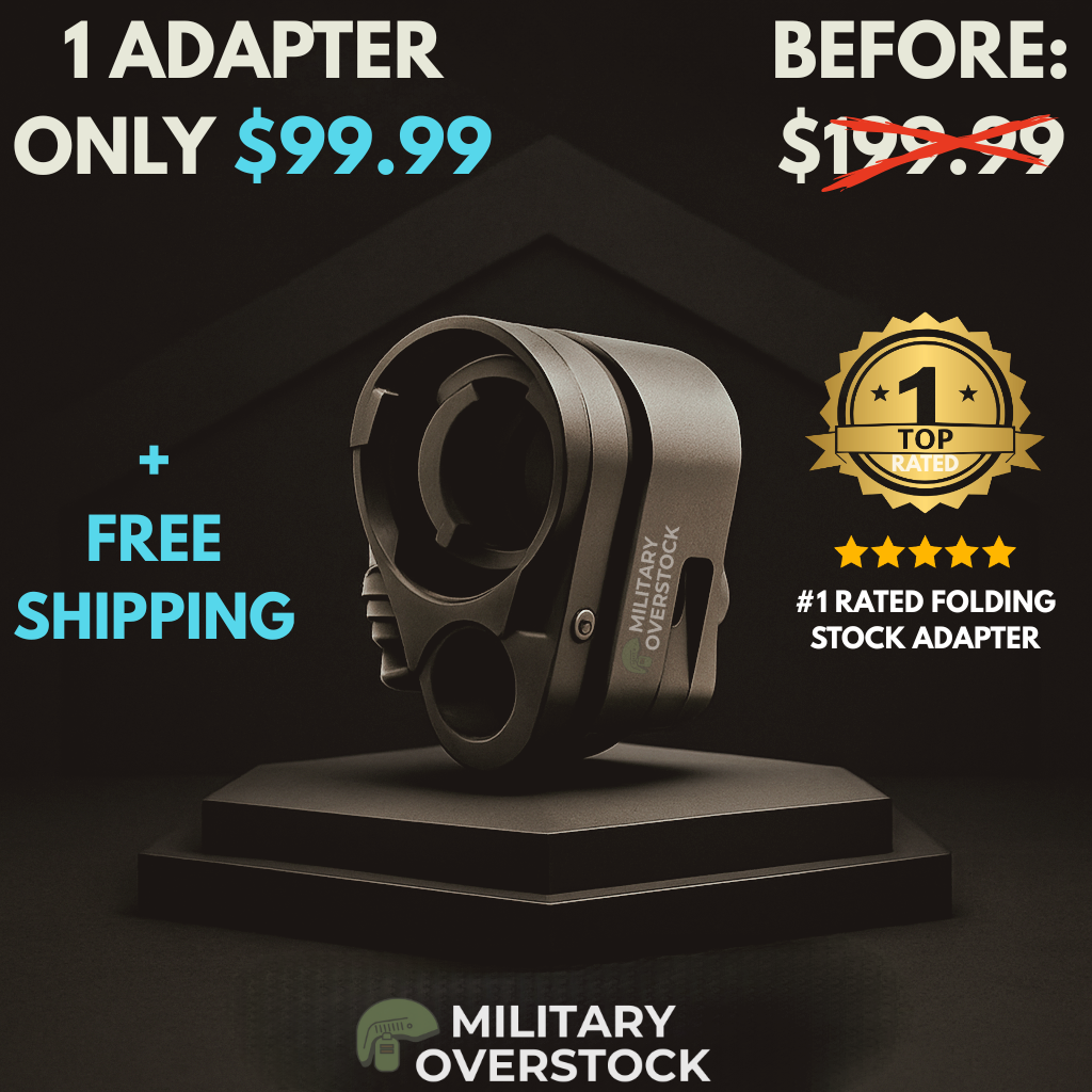 Gen-3™ AR Folding Stock Adapter - AR15 AR10 AR22