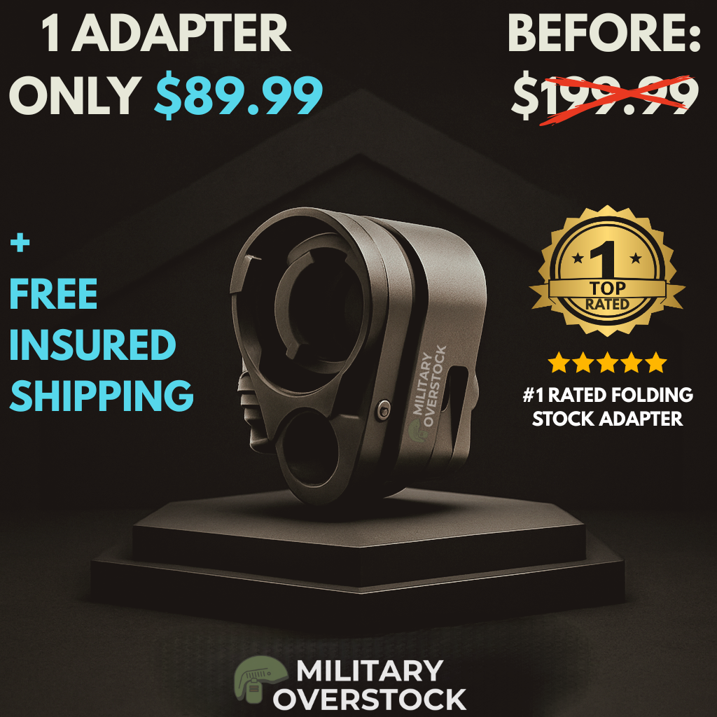 Gen-3™ AR Folding Stock Adapter - AR15 AR10 AR22