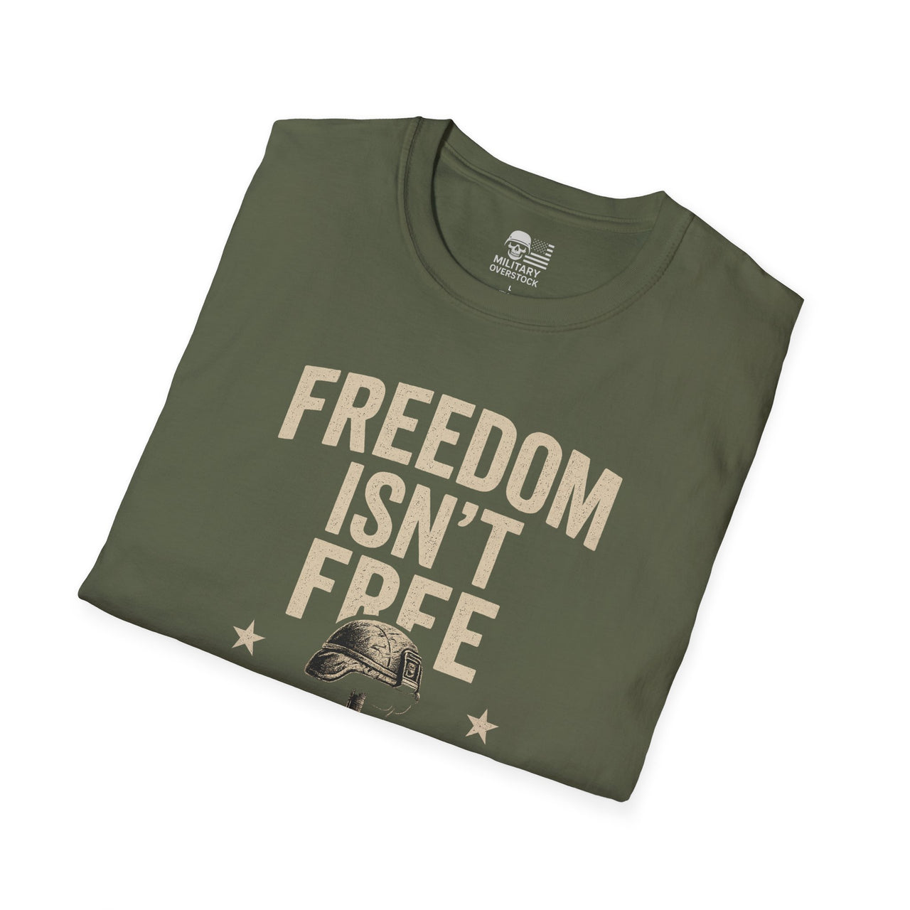 Freedom Isn't Free T-Shirt - Patriotic Military Graphic Tee