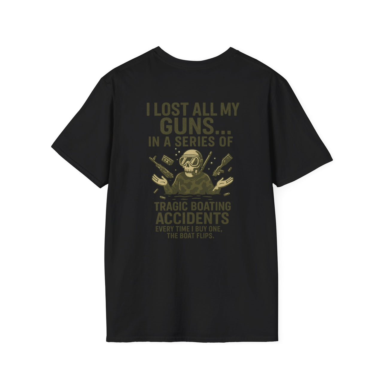 Boating Accident T-Shirt - Graphic Tee