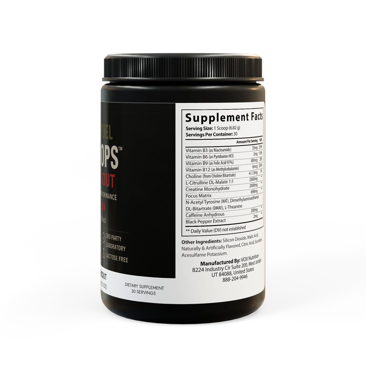 Combat Fuel™ Ignite OPS™ Pre-Workout – Fruit Punch (204g, 7.1oz)