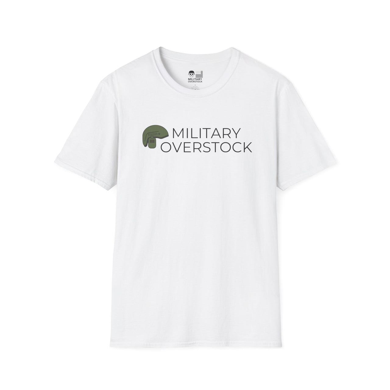 Military Overstock™ Logo T-Shirt – Softstyle Comfort. Hardline Attitude.