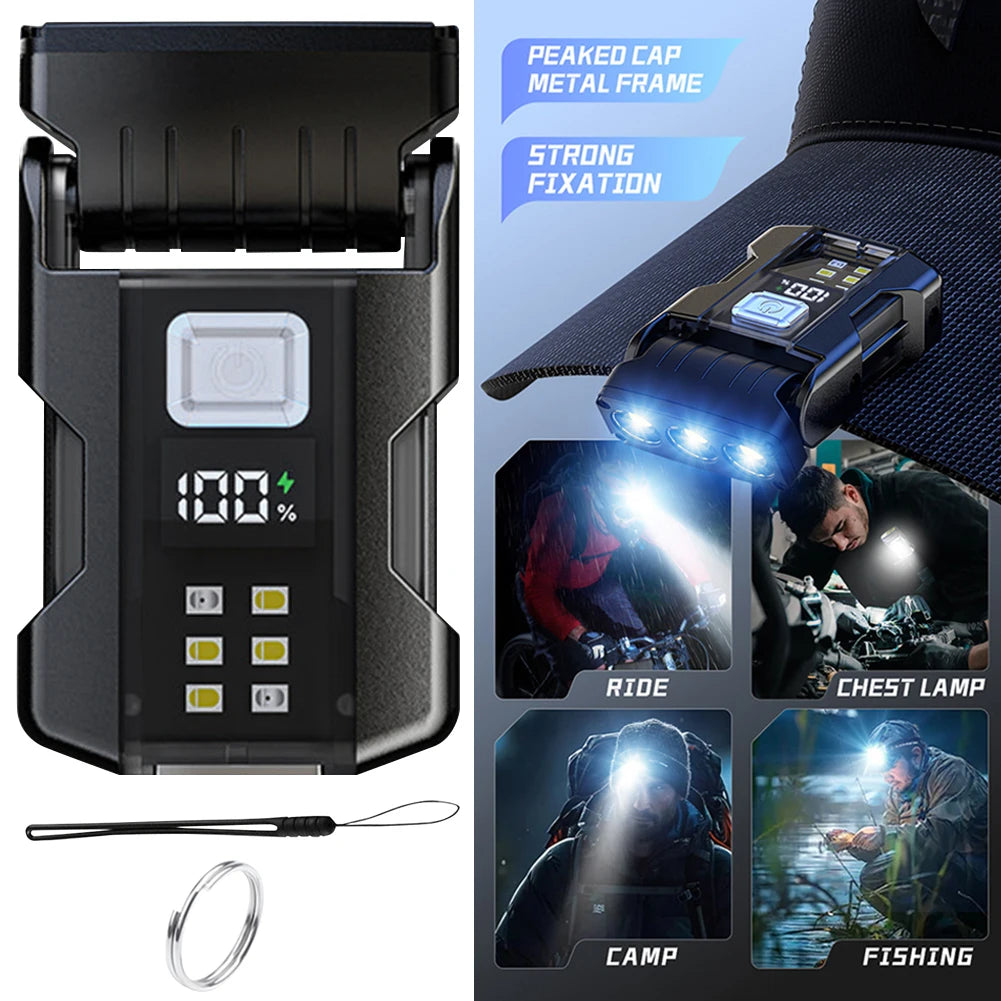 FieldLux USB Charging Flashlight - Mini LED Keychain Light