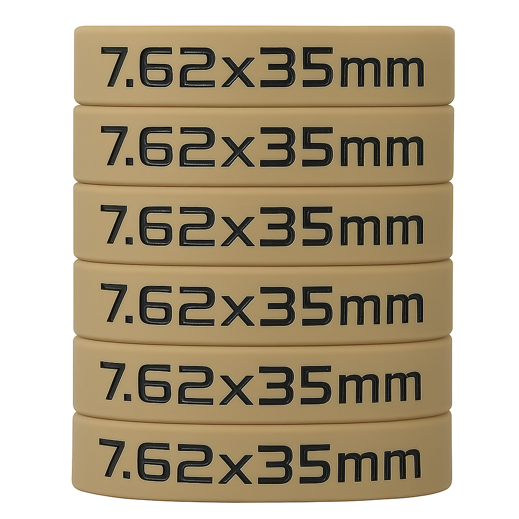 Magazine Marking Bands™ (6 Pack) - 5.56 .300 Blackout 7.62x39 6.5 Creedmoor
