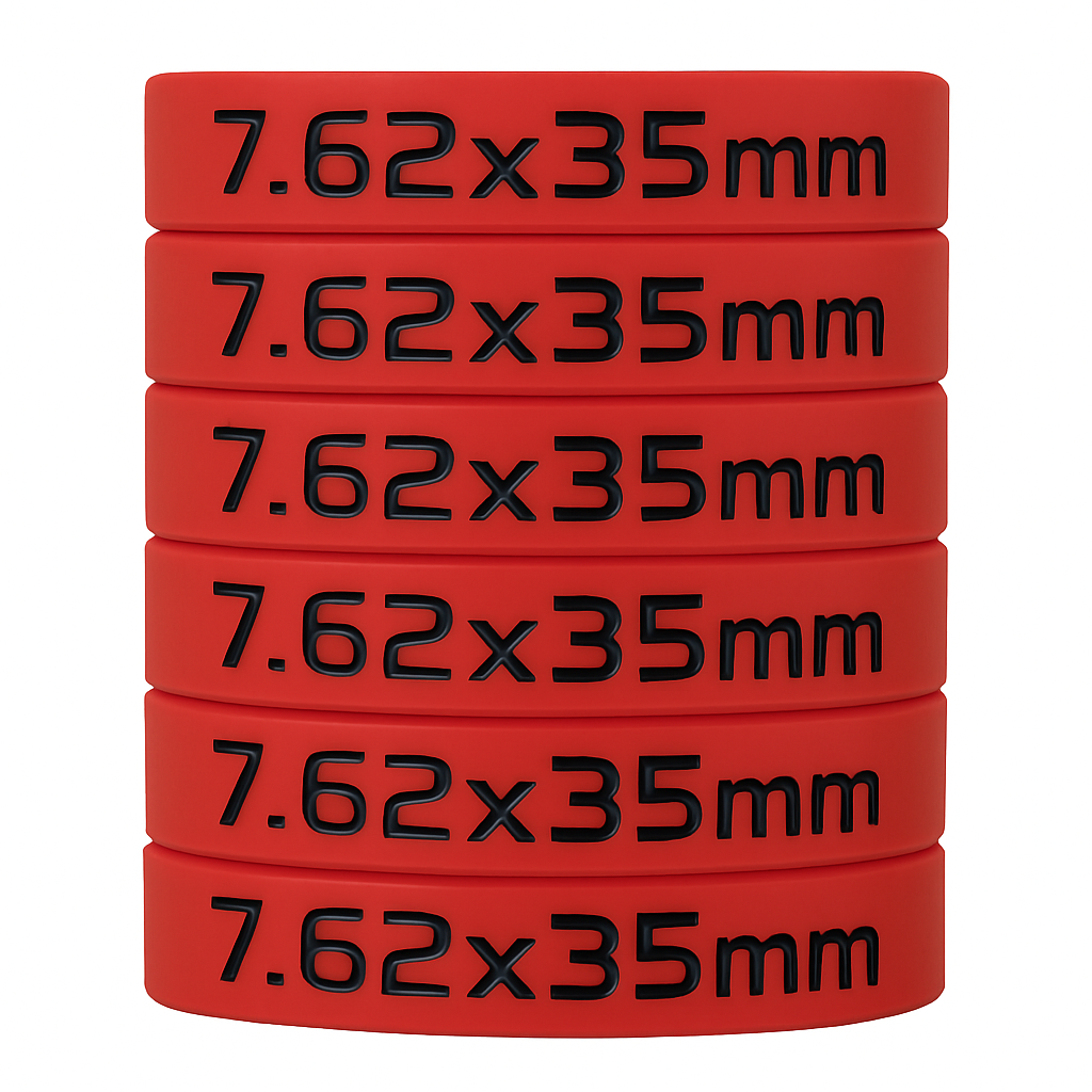Magazine Marking Bands™ (6 Pack) - 5.56 .300 Blackout 7.62x39 6.5 Creedmoor