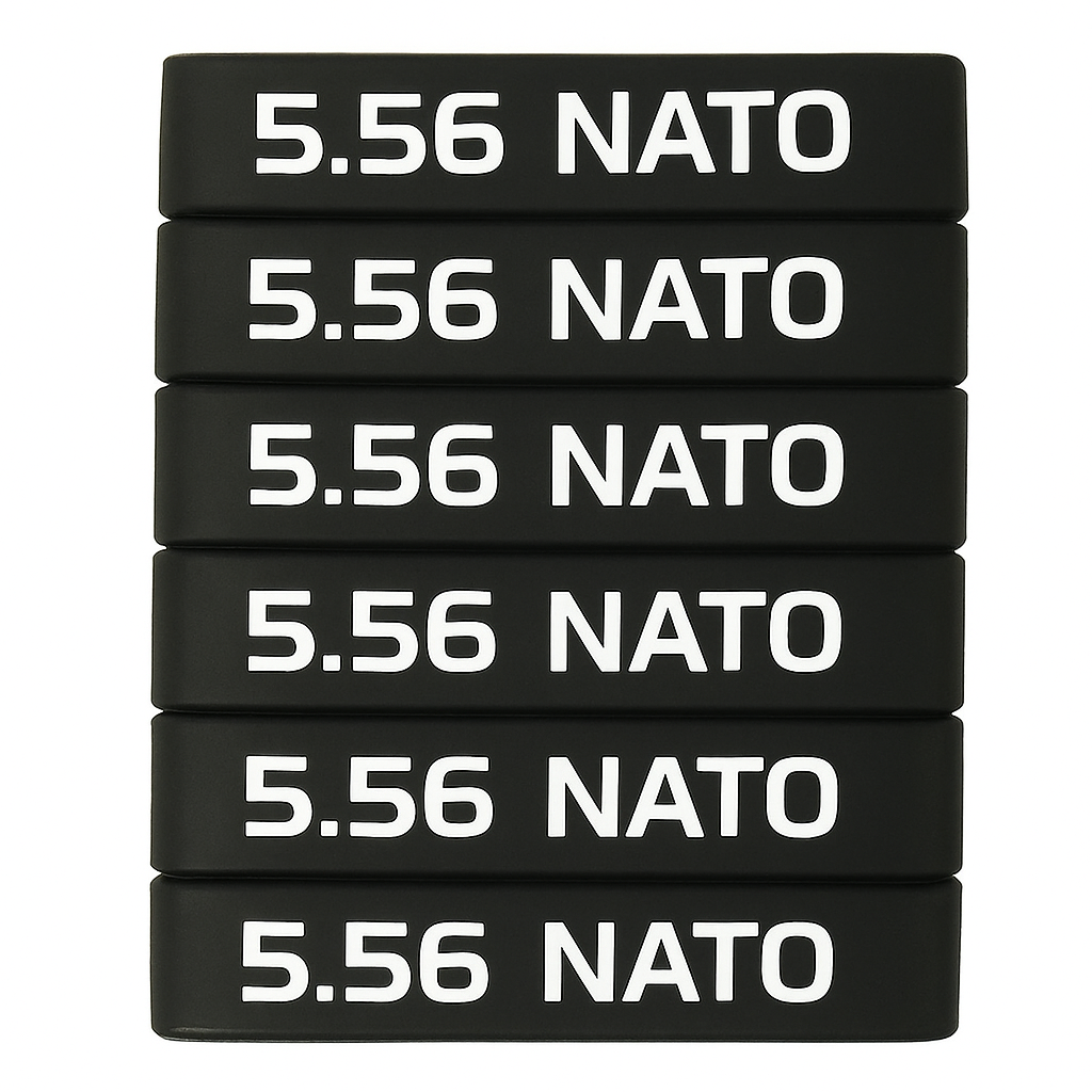 Magazine Marking Bands™ (6 Pack) - 5.56 .300 Blackout 7.62x39 6.5 Creedmoor