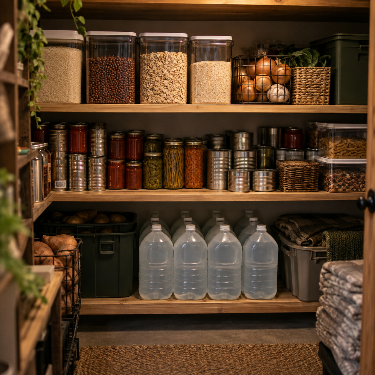 A fuller organized pantry