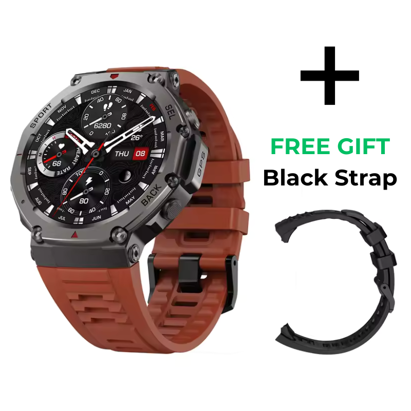 UltraRecon™ Tactical GPS Smartwatch 5ATM Dual-Band