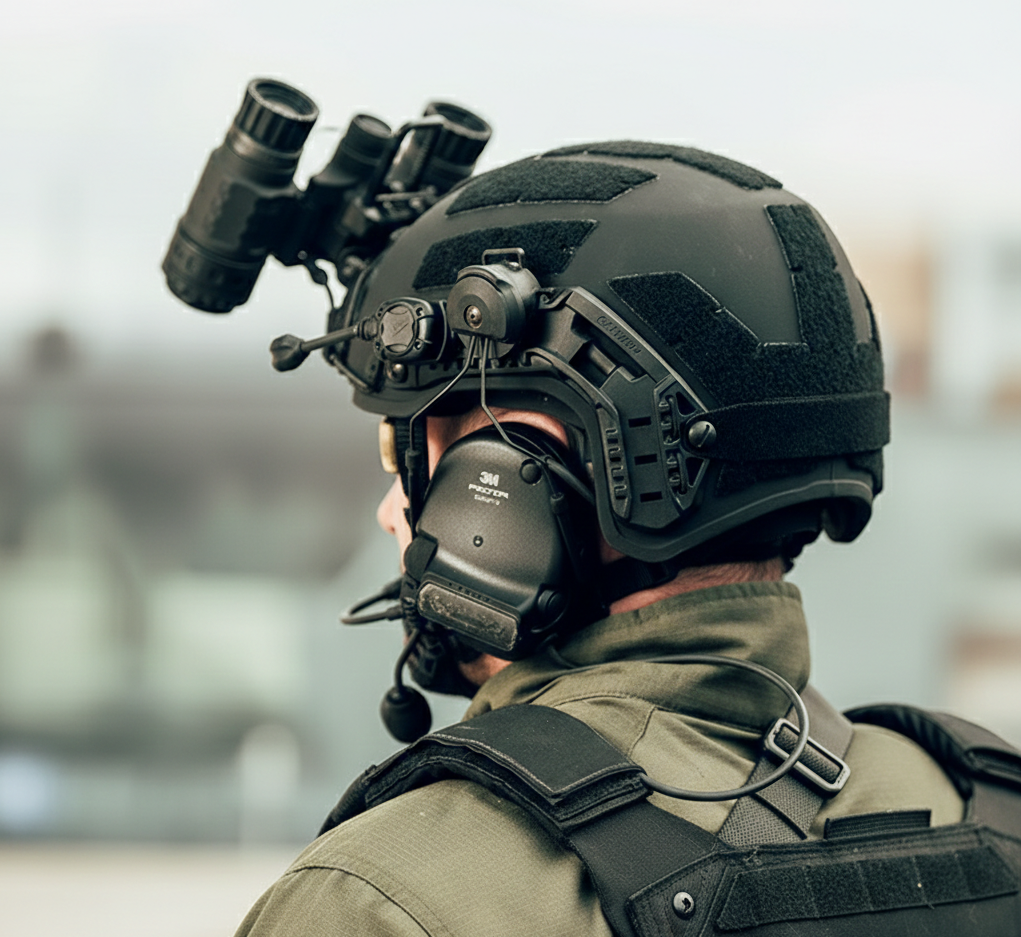 M.O.S. Gear™ High-Cut Ballistic Helmet — Modular Head Protection System