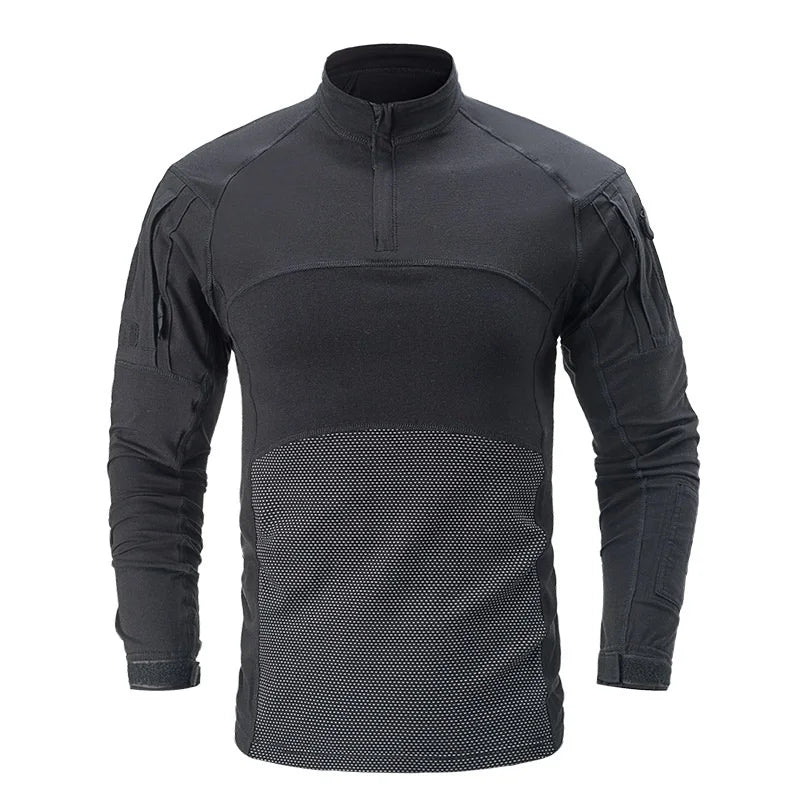 BattleGear™ – Frog Skin Camo Combat Shirt | Lightweight Tactical Performance
