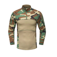 Thumbnail for BattleGear™ – Frog Skin Camo Combat Shirt | Lightweight Tactical Performance