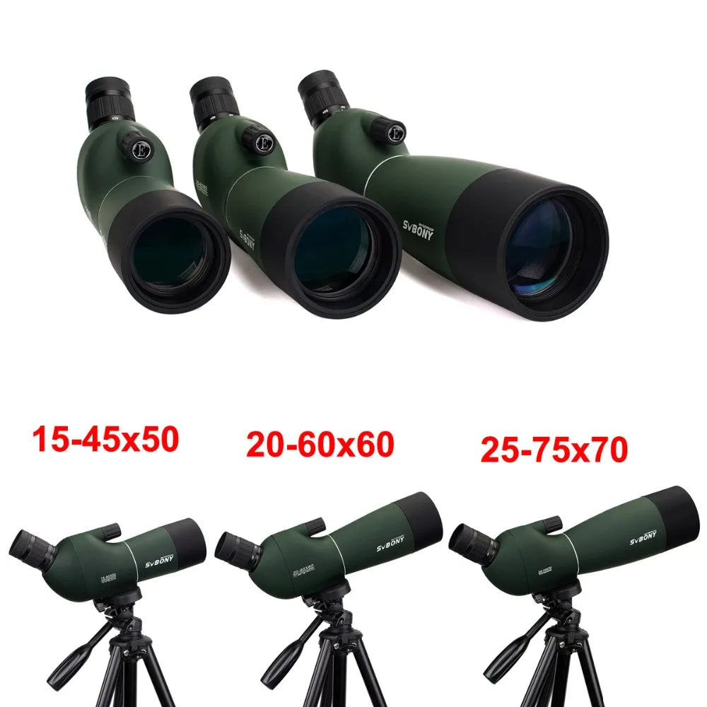 TacSight™ Spotting Scope - Waterproof PORRO Prism Telescope for Shooting Hunting