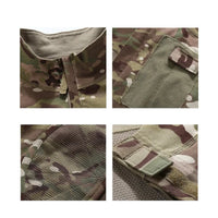 Thumbnail for BattleGear™ – Frog Skin Camo Combat Shirt | Lightweight Tactical Performance