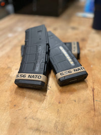 Thumbnail for Magazine Marking Bands™ – Color-Coded Caliber ID Bands for AR Mags (6 Pack)