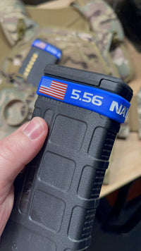 Thumbnail for Magazine Marking Bands™ – Color-Coded Caliber ID Bands for AR Mags (6 Pack)