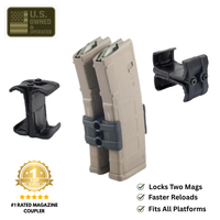Thumbnail for MagConnect™ Tactical Mag Coupler – Faster Reloads for AR-15, AK & MP Mags