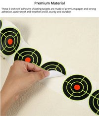 Thumbnail for BattleGear™ – Self Adhesive Shooting Target Stickers - 200 Pcs Splatter Reactive Training