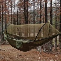 Thumbnail for Mosquito Net Camping Hammock – Parachute Nylon Hammock with Insect Protection