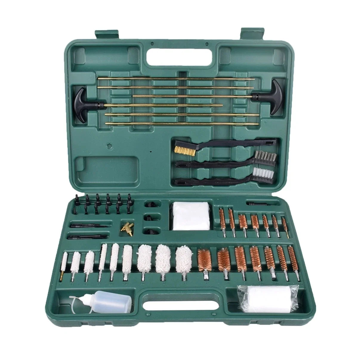 BattleGear™ Professional Gun Cleaning Kit - Complete Gunsmithing Set with Mat