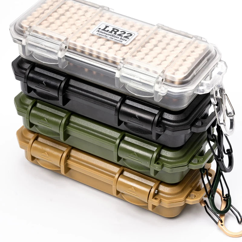 BattleGear™ - 140-Round .22LR Ammo Vault - Impact-Resistant Storage Case
