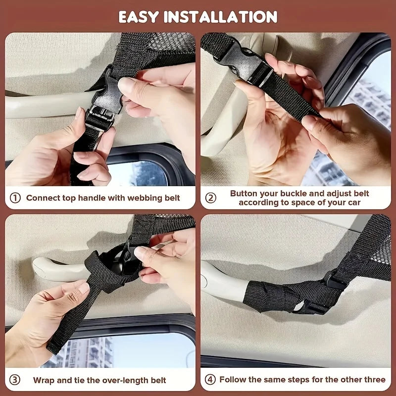 BattleGear™ Car Roof Cargo Net - Mesh Storage Organizer