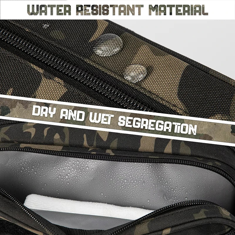 Tactical Toiletry Bag – Waterproof MOLLE Dopp Kit