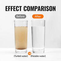 Thumbnail for AquaTrek™ Carbon Fiber Water Filter Straw - Portable Survival Purifier Set