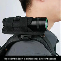 Thumbnail for FieldLux™ Tactical Flashlight Pouch - 360° Rotary Holster