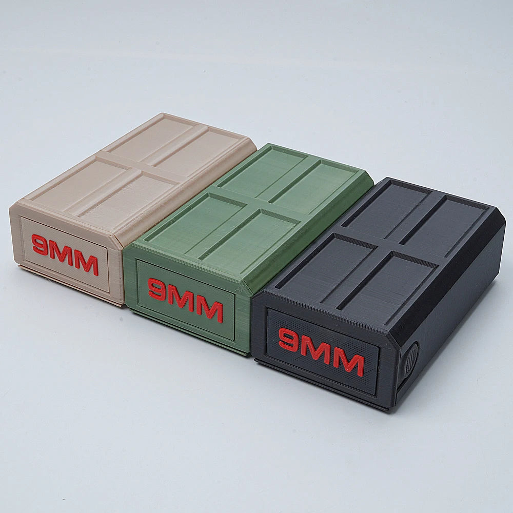 BattleGear™ Pull-Out Ammo Storage Box - Tactical Caliber Storage Case