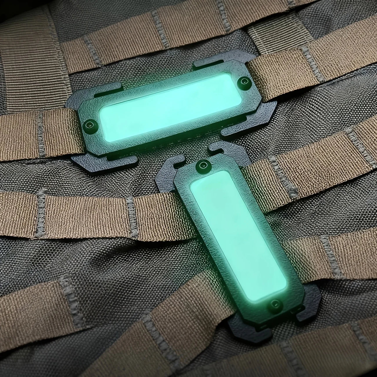 BattleGear™ Glow Marker Tag MOLLE gear ID light panel