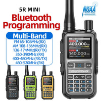 Thumbnail for TacticalCom™ Pro-5R Mini Ham Radio - 4-Pack Bluetooth Walkie Talkies