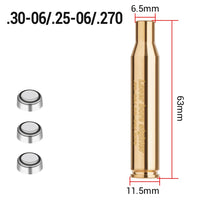 Thumbnail for Red Dot Laser Brass Boresighter – Multi-Caliber Precision Zero Tool