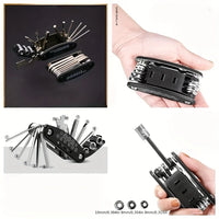 Thumbnail for BattleGear™ – 16-in-1 Rotating Socket Wrench Set – Stainless Steel Multi-Tool for Home & Field Repairs